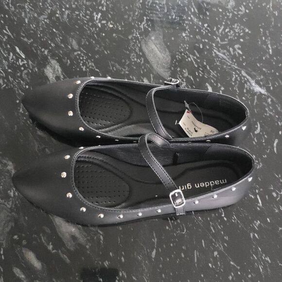 BRAND NEW MADDEN GIRL STUDDED WOMEN'S FLAT G1 - Picture 6 of 16
